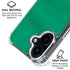 Saudi Arabia Soccer Flag iPhone 16 Clear Case